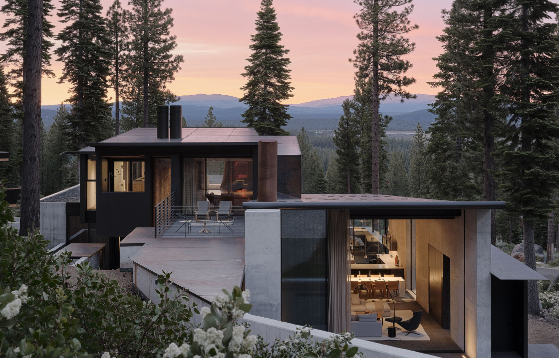 Reportage déco : la maison des quatre saisons au Lac Tahoe