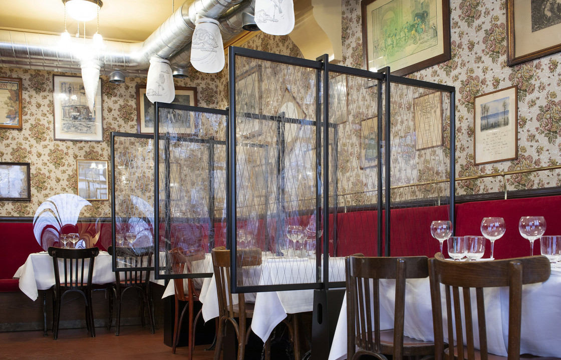 Covid-19 : Patrick Jouin et Alain Ducasse prototypent le restaurant du futur