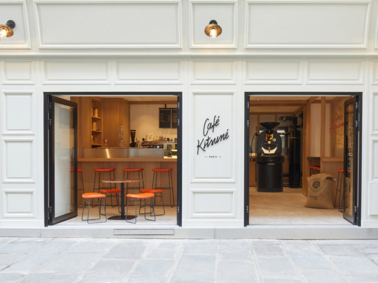 Le nouveau café Kitsuné sonne la renaissance du projet Vertbois