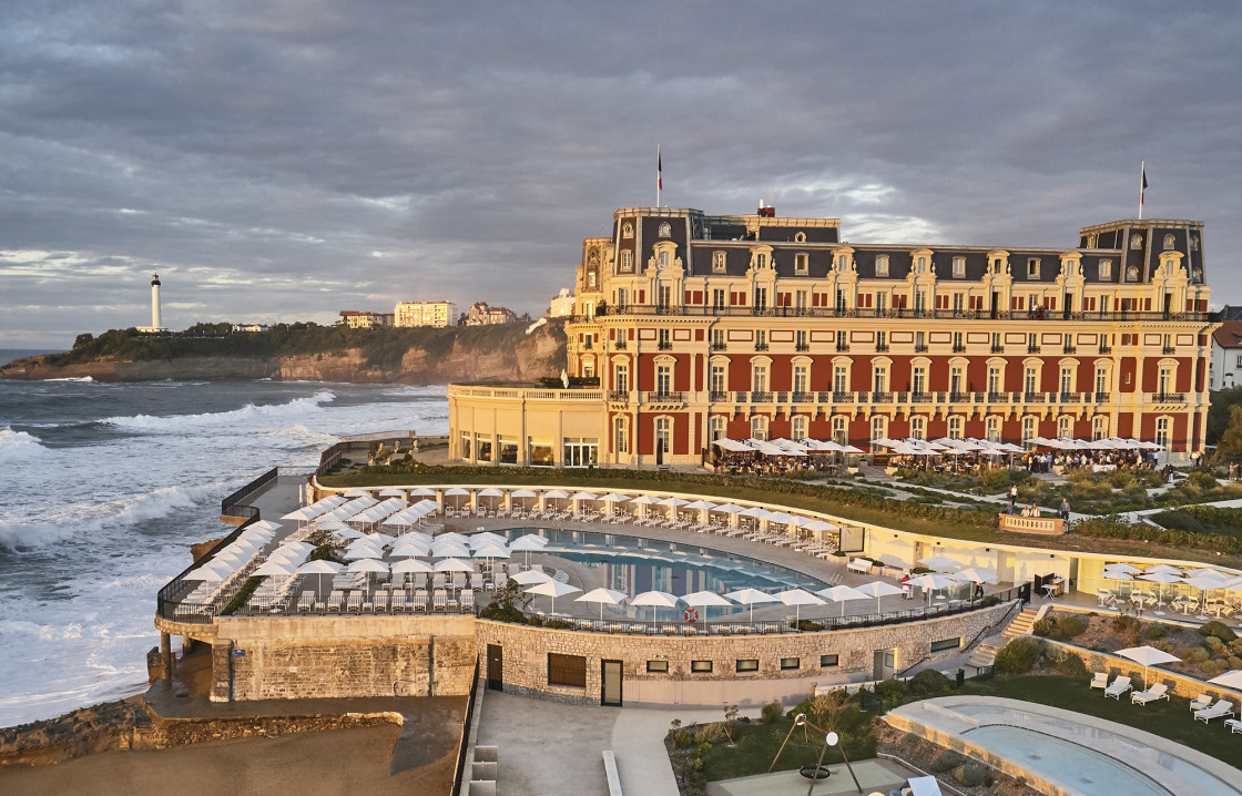 L’extraordinaire rénovation de l’Hôtel du Palais à Biarritz